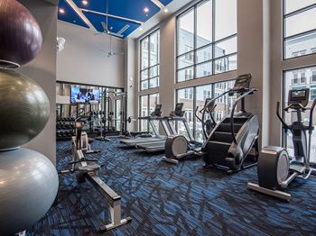 24-Hour fitness studio